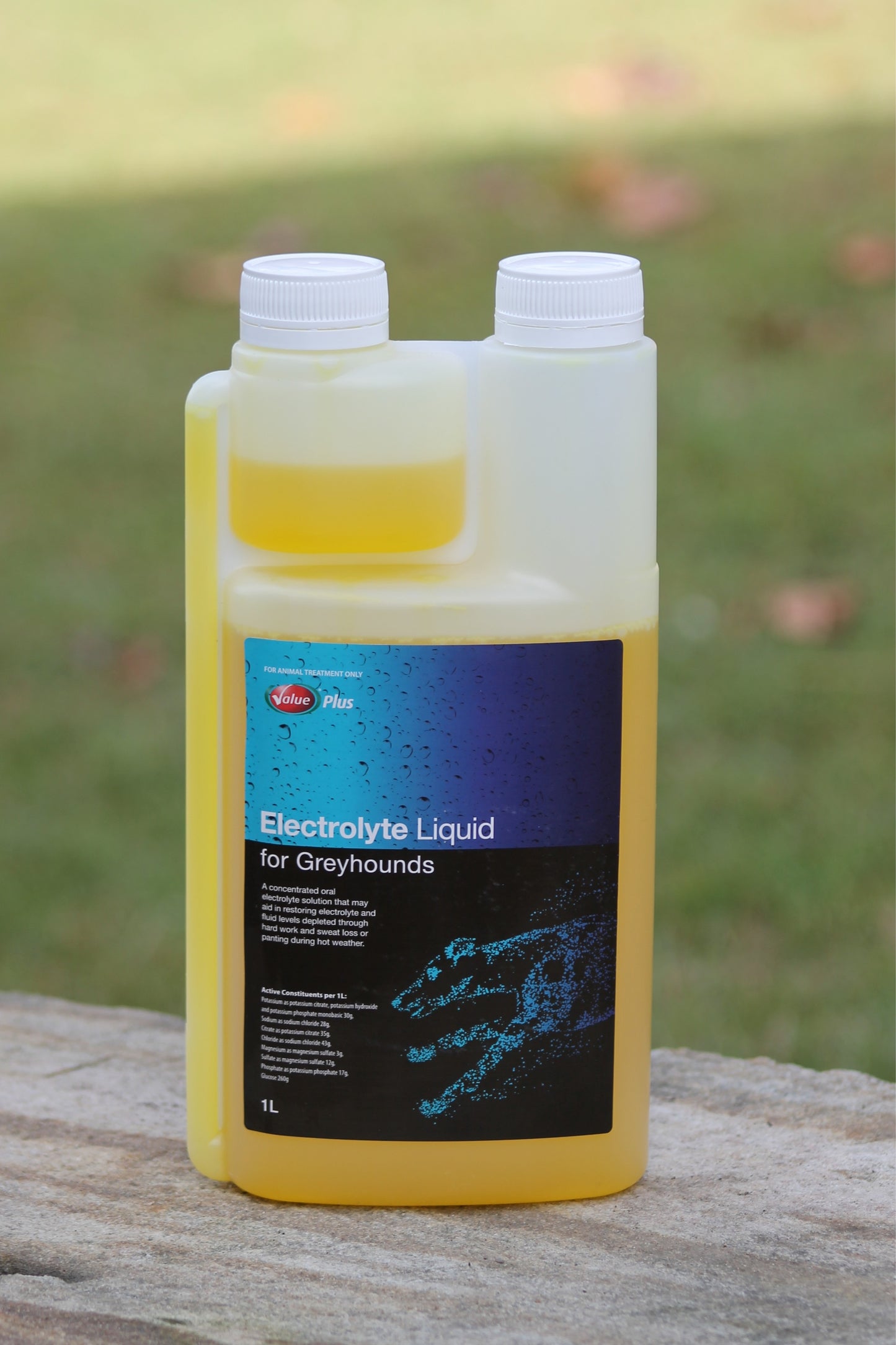 Electrolyte Liquid for Greyhounds