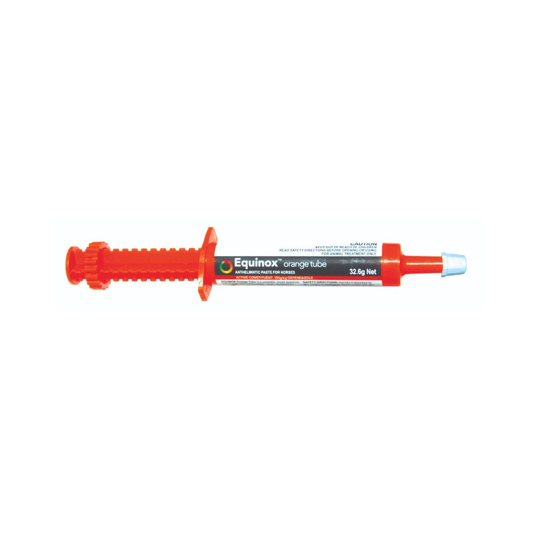 Equinox Horse Wormer Paste - Orange Tube