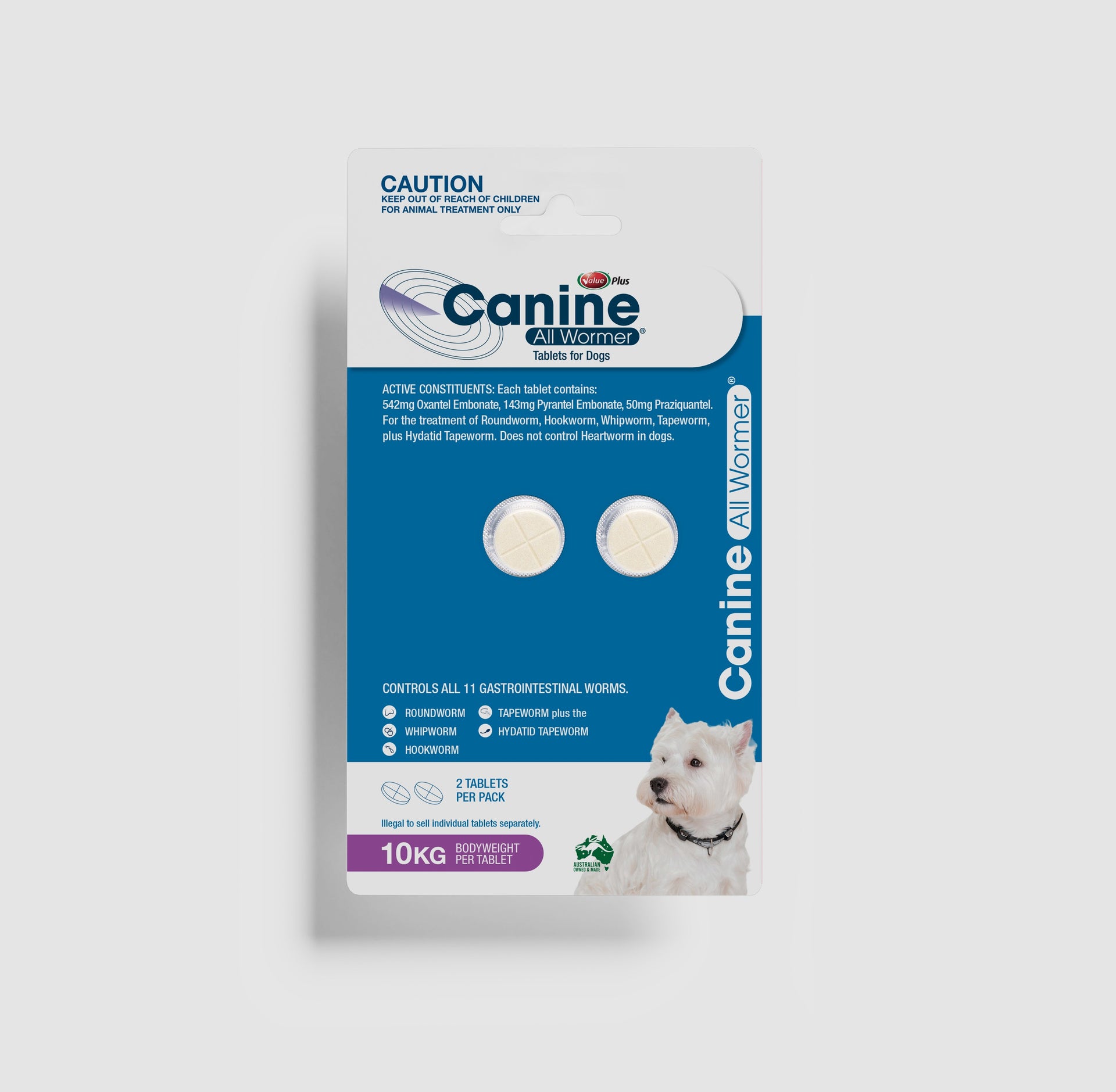 Canine All Wormer Tablets –