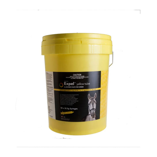 Expel Yellow Tube Wormer Paste for Horses
