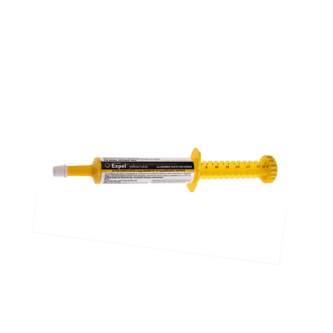 Expel Yellow Tube Wormer Paste for Horses