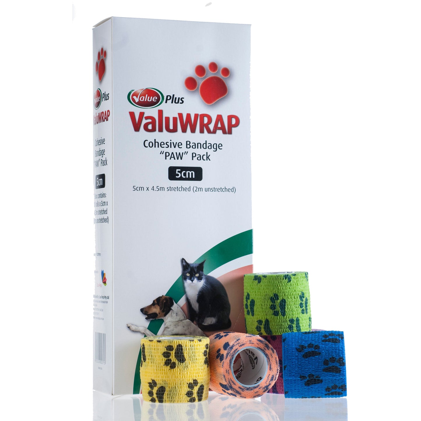 5cm ValuWRAP box and rolls