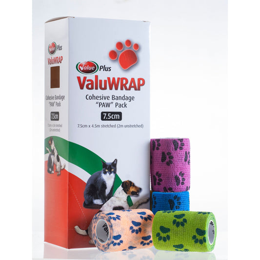 7.5cm ValuWRAP box and rolls
